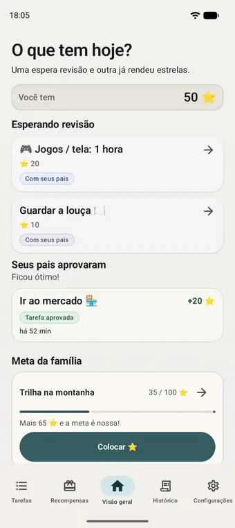 Tela da criança: a lista de tarefas que dá para pegar hoje